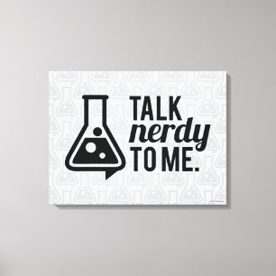 Impressão Em Tela Talk Nerdy
