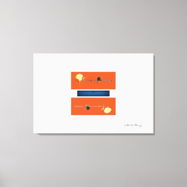 Impressão Em Tela Tango Tango (Frente)