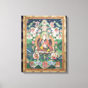 Impressão Em Tela Tanka de Padmasambhava, ANÚNCIO c.749