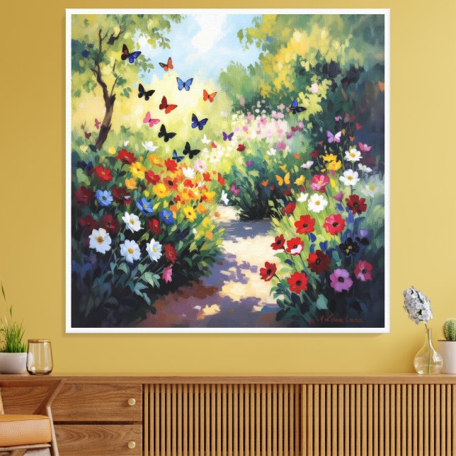 Impressão Em Tela Tanz des Schmetterlings (Insitu(Sala de estar))