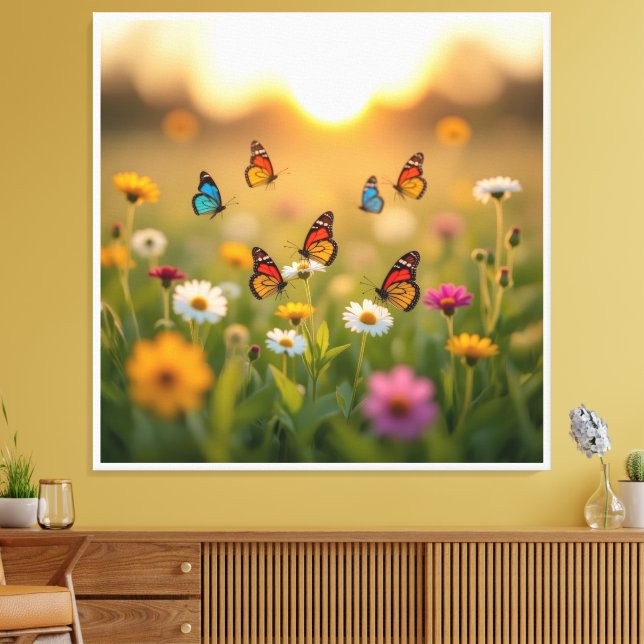 Impressão Em Tela Tanz des Schmetterlings (Insitu(Sala de estar))