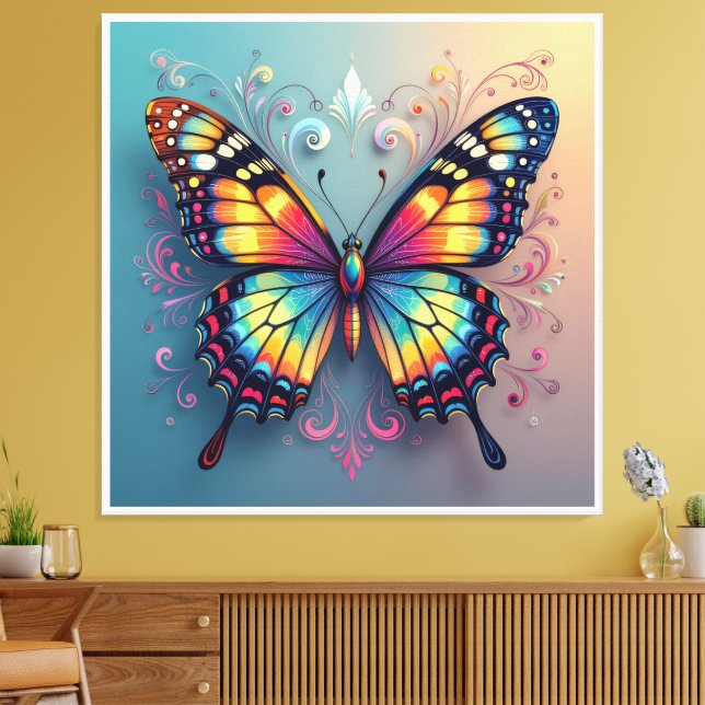 Impressão Em Tela Tanz des Schmetterlings (Insitu(Sala de estar))