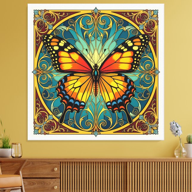 Impressão Em Tela Tanz des Schmetterlings (Insitu(Sala de estar))