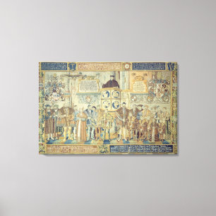 Impressão Em Tela Tapeçaria de Croy, 1554