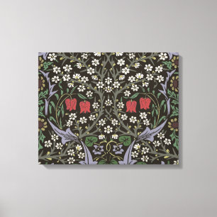 Impressão Em Tela Tapeçaria Floral William Morris Blackthorn