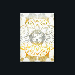 Impressão Em Tela Tapeçaria Rosette II<br><div class="desc">Tapeçaria Rosette II por Chariklia Zarris</div>