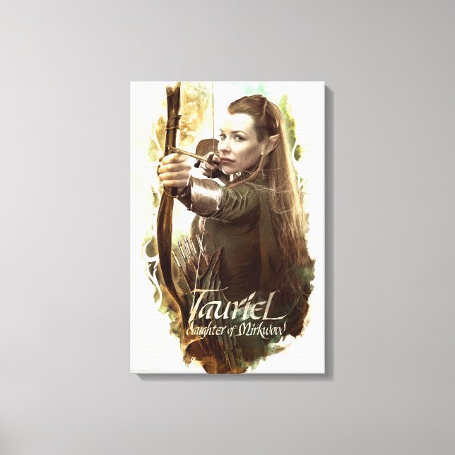 Impressão Em Tela TAURIEL™ Filha de Mirkwood (Frente)
