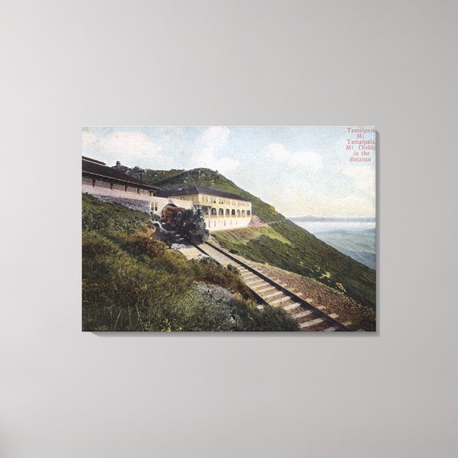 Impressão Em Tela Tavern da Visão Tamalpais do Monte Diablo (Frente)