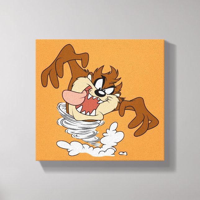 Impressão Em Tela TAZ™ Whirling Tornado (Frente)