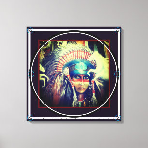 Impressão Em Tela TEARS DE MANHÃ - 24"x24"x3/4"