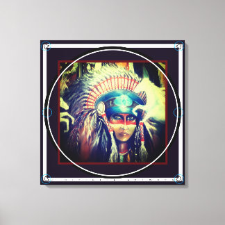 Impressão Em Tela TEARS DE MANHÃ - 24"x24"x3/4"