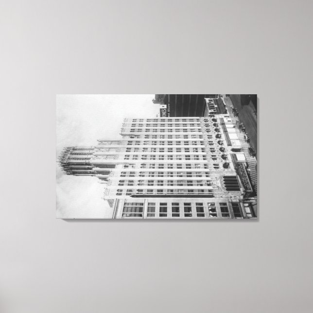 Impressão Em Tela Teatro de Artistas Unidos, Los Angeles (Frente)