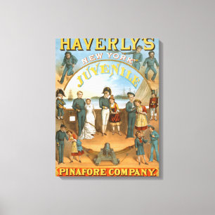 Impressão Em Tela Teatro juvenil 2 do Pinafore da New York de