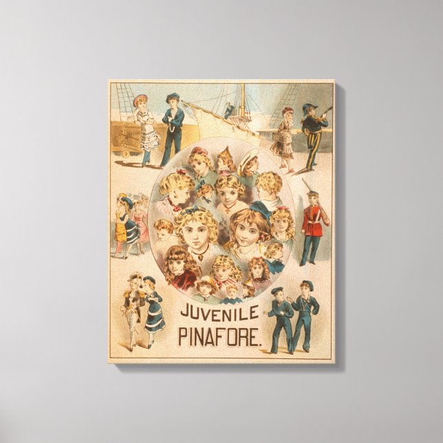 Impressão Em Tela Teatro Juvenil de Nova Iorque em Pinafrontal (Frente)