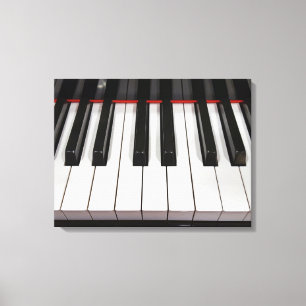 Impressão Em Tela teclas de piano