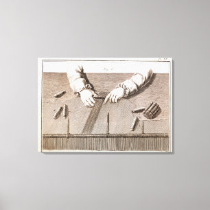 Impressão Em Tela Técnica de Basse-Lisse na tapeçaria Gobelins