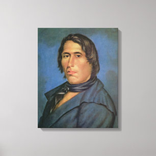 Impressão Em Tela Tecumseh (1768-1813) (óleo em canvas)