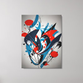 Impressão Em Tela Tela Abstrata