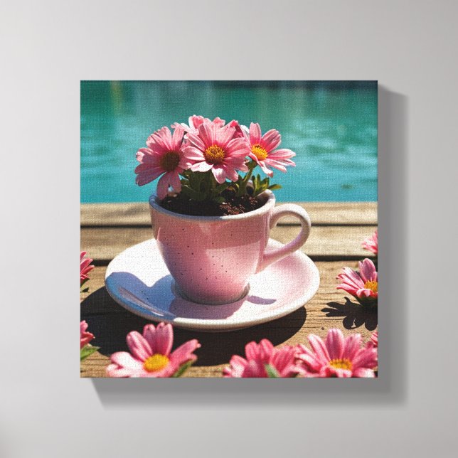 Impressão Em Tela Tela Café da Manhã (Frente)