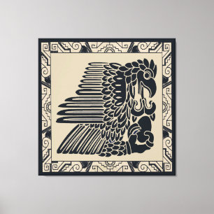 Impressão Em Tela Tela de Águia Inca