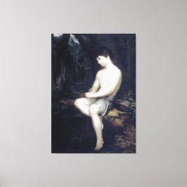 Impressão Em Tela Tela de arte fina do Shepherd Boy italiano