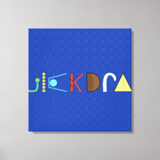 Impressão Em Tela Tela de Arte Quickdraw
