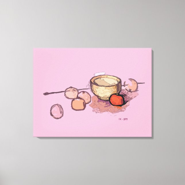 Impressão Em Tela Tela de desenho ampliada Imprimir 'STL #1' (Frente)