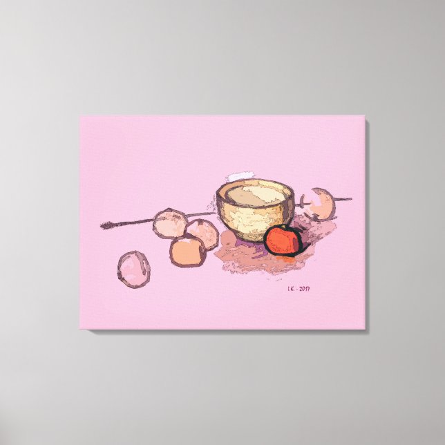 Impressão Em Tela Tela de desenho ampliada Imprimir 'STL #1' (Frente)