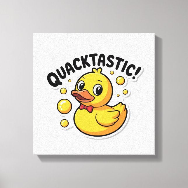 Impressão Em Tela Tela de desenho de plástico quacktasal (Frente)