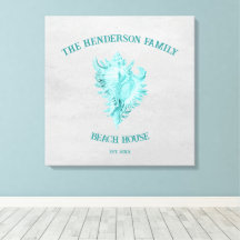 Tela de desenho do Shell de Conch Teal