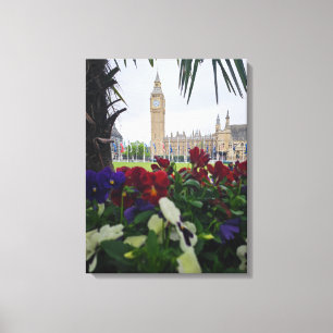 Impressão Em Tela Tela de exibição clássica da London Elizabeth Towe