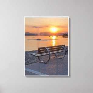 Impressão Em Tela Tela de proteção solar do Lago Garda Bardolino