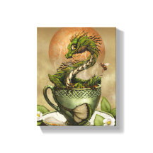 Tela de tela do Tea Dragon 8x10