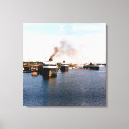 Impressão Em Tela Tela do Ludington Car/Rail Ferries