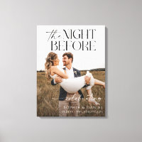 Tela emoldurada para jantar de ensaio da noite ant