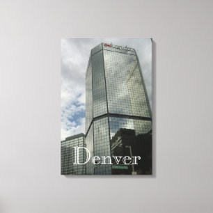 Impressão Em Tela Tela Enrolada do Centro de Denver