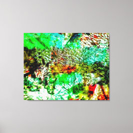 Impressão Em Tela Tela Esticada Abstrata Amarela Branca, Alegria cal