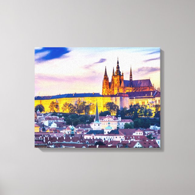 Impressão Em Tela Tela Praga (Frente)