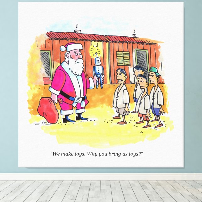 Impressão Em Tela Telas de tela de criadores de brinquedos (Insitu(piso de madeira))