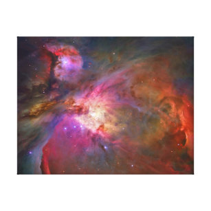 Impressão Em Tela TELESCÓPIO de "nebulosa de HUBBLE Orion" no