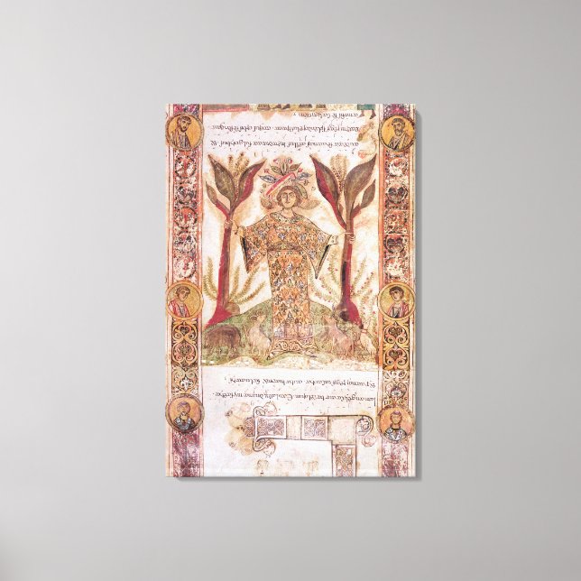 Impressão Em Tela Tellus, do Resultado I, c.1030 (Frente)