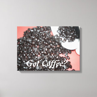 Impressão Em Tela Tem café