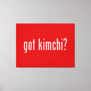 Impressão Em Tela tem kimchi?