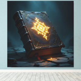 Impressão Em Tela Tempel des Wissens – Die ewige Bibliothek