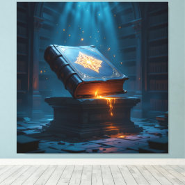 Impressão Em Tela Tempel des Wissens – Die ewige Bibliothek