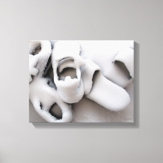 Impressão Em Tela Tempestade de neve, Boston, 11x14 Telas impressas