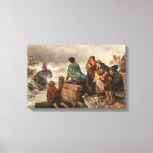 Tempestade na costa (por Rudolf Jordan)