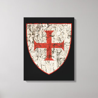 Impressão Em Tela Templar Cross, Distante