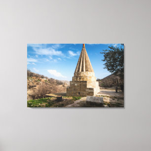 Impressão Em Tela Templo Curdo Construção