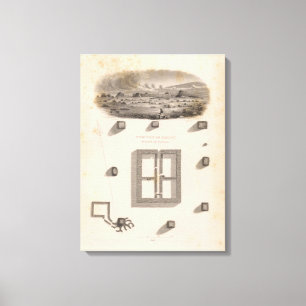 Impressão Em Tela Templo de Kaili, ilha de Havaí, Havaí